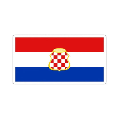 Flag of West Herzegovina Canton Bosnia and Herzegovina STICKER Vinyl Die-Cut Decal - The Sticker Space