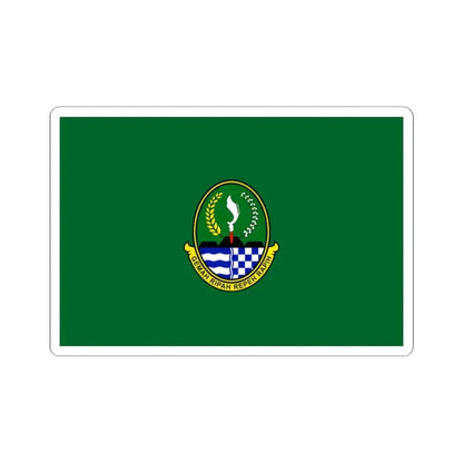 Flag of West Java Indonesia - STICKER Vinyl Kiss-Cut Decal 2 Inch White - The Sticker Space