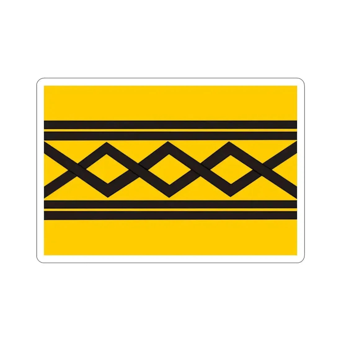 Flag of West Midlands County UK STICKER Vinyl Die-Cut Decal 2 Inch - The Sticker Space