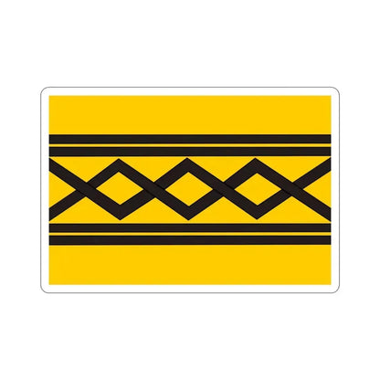 Flag of West Midlands County UK STICKER Vinyl Die-Cut Decal 3 Inch - The Sticker Space
