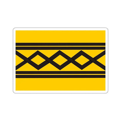 Flag of West Midlands County UK STICKER Vinyl Die-Cut Decal 4 Inch - The Sticker Space