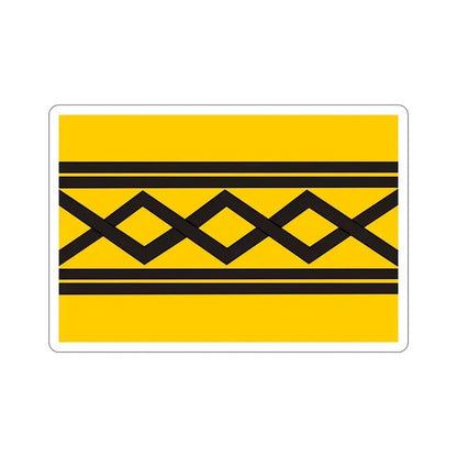 Flag of West Midlands County UK STICKER Vinyl Die-Cut Decal 6 Inch - The Sticker Space