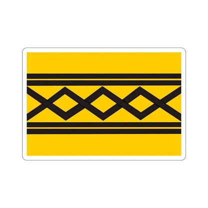Flag of West Midlands County UK STICKER Vinyl Die-Cut Decal - The Sticker Space