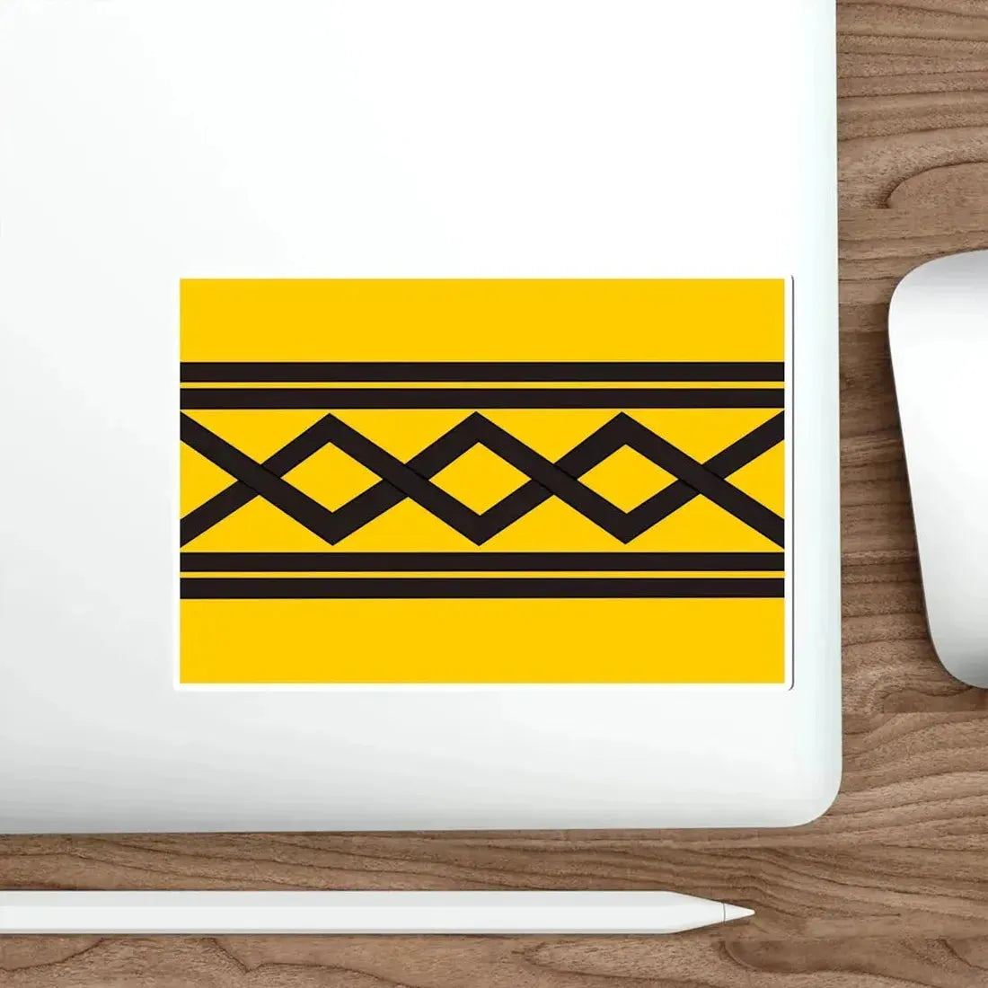 Flag of West Midlands County UK STICKER Vinyl Die-Cut Decal - The Sticker Space
