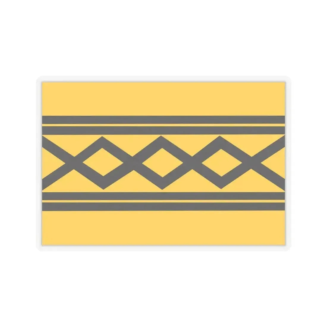 Flag of West Midlands County UK - STICKER Vinyl Kiss-Cut Decal 6 Inch Transparent - The Sticker Space