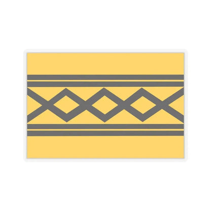 Flag of West Midlands County UK - STICKER Vinyl Kiss-Cut Decal 6 Inch Transparent - The Sticker Space