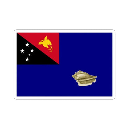 Flag of West New Britain Papa New Guinea STICKER Vinyl Die-Cut Decal 6 Inch - The Sticker Space
