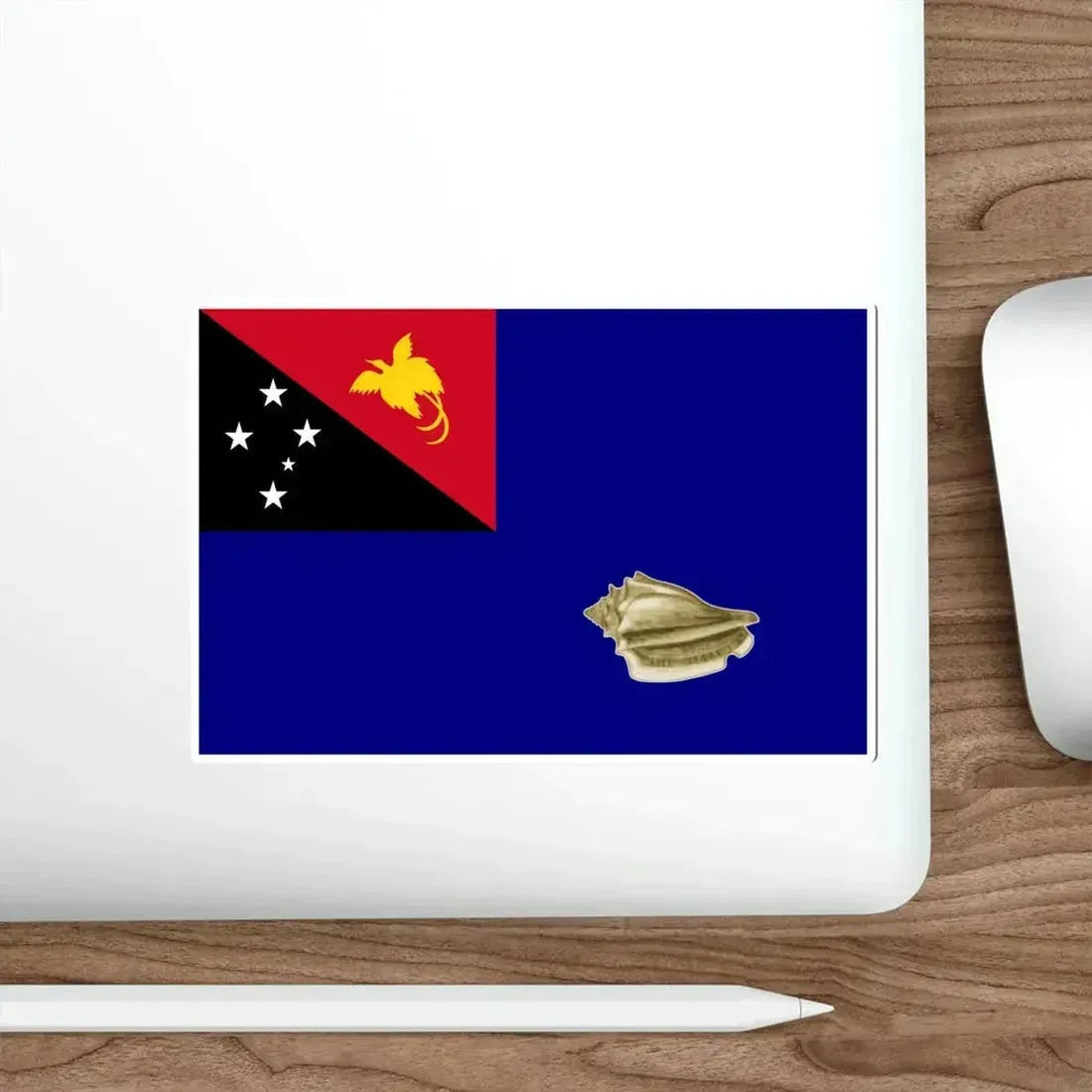 Flag of West New Britain Papa New Guinea STICKER Vinyl Die-Cut Decal - The Sticker Space