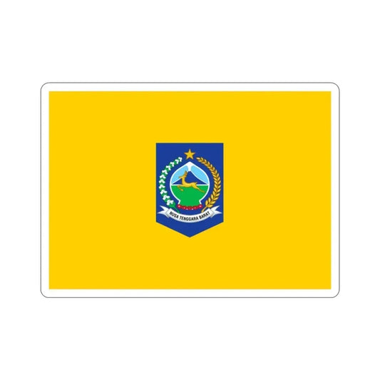 Flag of West Nusa Tenggara Indonesia STICKER Vinyl Die-Cut Decal 2 Inch - The Sticker Space