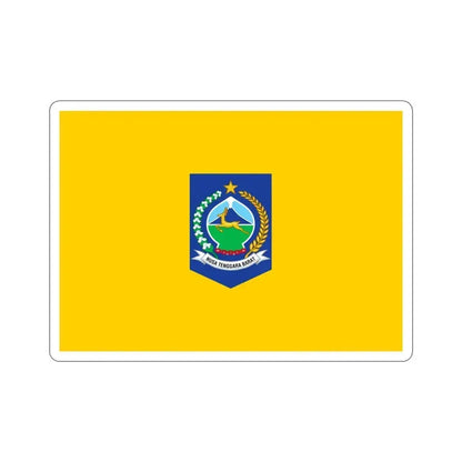 Flag of West Nusa Tenggara Indonesia STICKER Vinyl Die-Cut Decal 4 Inch - The Sticker Space