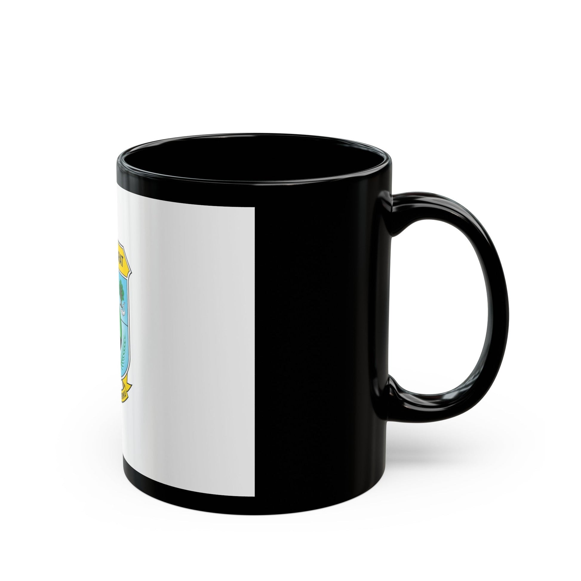 Flag of West Papua Indonesia - Black Coffee Mug-The Sticker Space