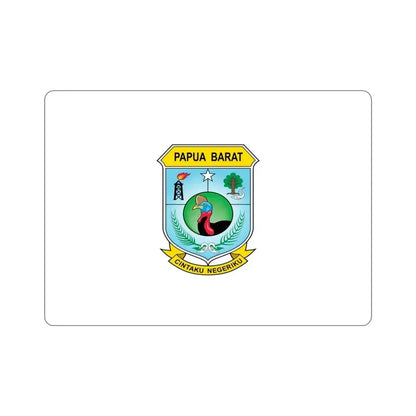 Flag of West Papua Indonesia STICKER Vinyl Die-Cut Decal 3 Inch - The Sticker Space