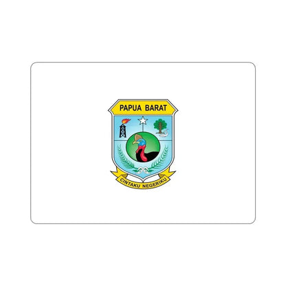 Flag of West Papua Indonesia STICKER Vinyl Die-Cut Decal 4 Inch - The Sticker Space