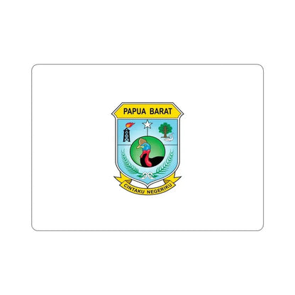 Flag of West Papua Indonesia STICKER Vinyl Die-Cut Decal 4 Inch - The Sticker Space