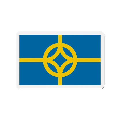 Flag of West Plains Missouri - Refrigerator Magnet 2 Inch - The Sticker Space