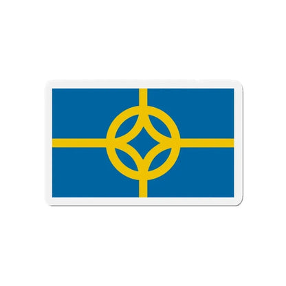 Flag of West Plains Missouri - Refrigerator Magnet - The Sticker Space