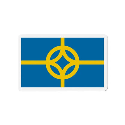 Flag of West Plains Missouri - Refrigerator Magnet - The Sticker Space