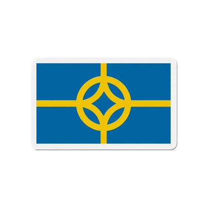 Flag of West Plains Missouri - Refrigerator Magnet - The Sticker Space