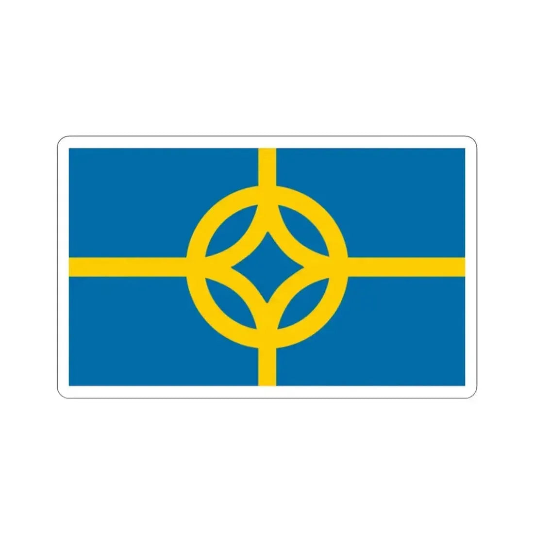 Flag of West Plains Missouri USA STICKER Vinyl Die-Cut Decal 2 Inch - The Sticker Space