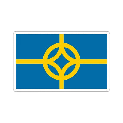 Flag of West Plains Missouri USA STICKER Vinyl Die-Cut Decal 3 Inch - The Sticker Space