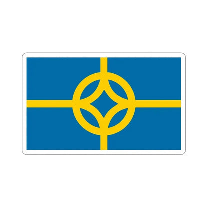 Flag of West Plains Missouri USA STICKER Vinyl Die-Cut Decal 5 Inch - The Sticker Space