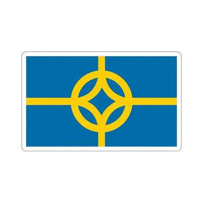 Flag of West Plains Missouri USA STICKER Vinyl Die-Cut Decal 6 Inch - The Sticker Space