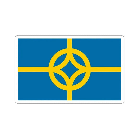 Flag of West Plains Missouri USA STICKER Vinyl Die-Cut Decal 6 Inch - The Sticker Space