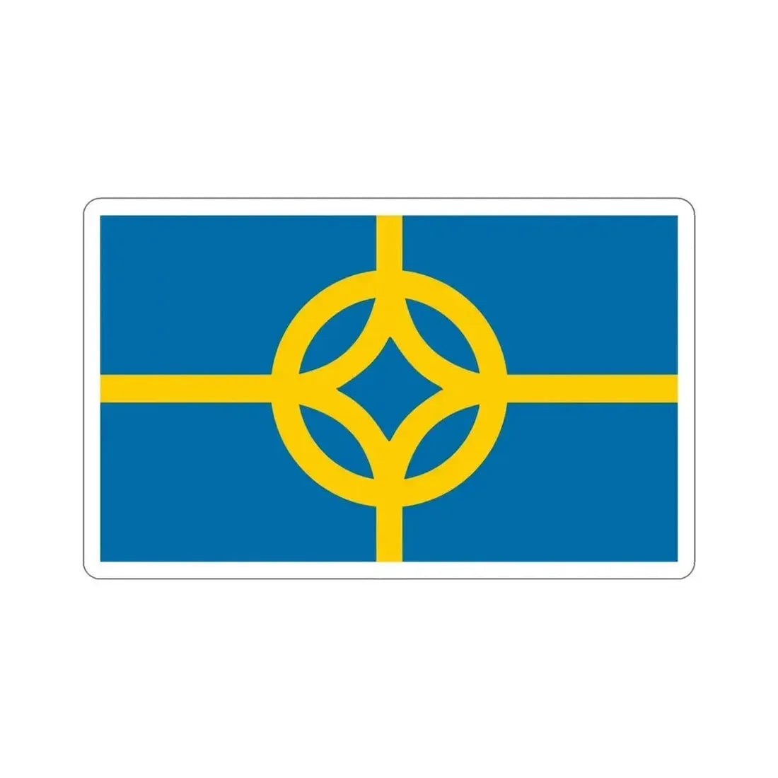 Flag of West Plains Missouri USA STICKER Vinyl Die-Cut Decal - The Sticker Space