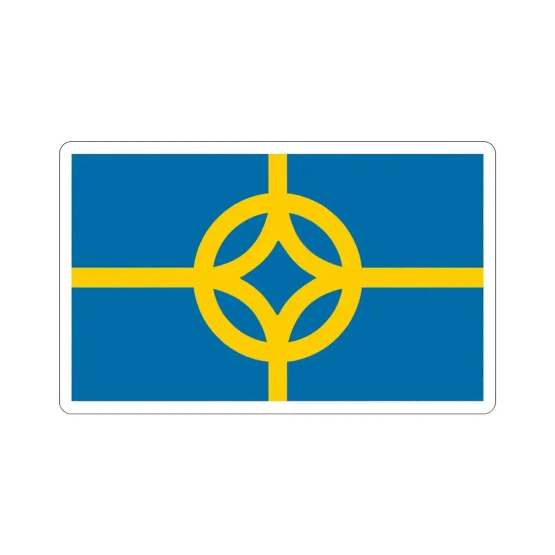 Flag of West Plains Missouri USA STICKER Vinyl Die-Cut Decal - The Sticker Space