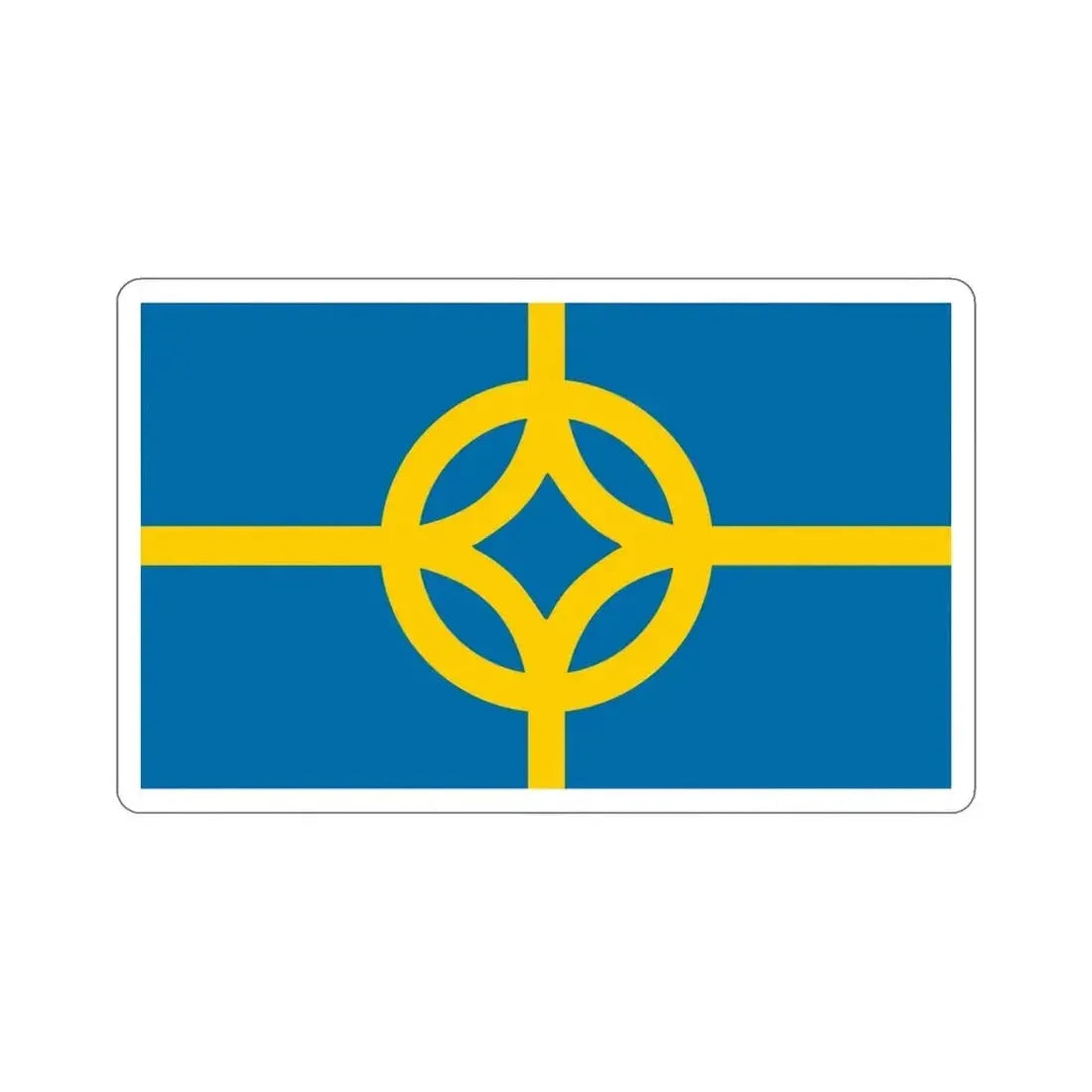 Flag of West Plains Missouri USA STICKER Vinyl Die-Cut Decal - The Sticker Space