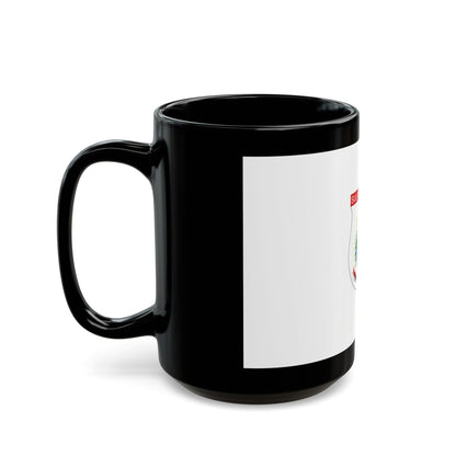 Flag of West Sulawesi Indonesia - Black Coffee Mug-The Sticker Space