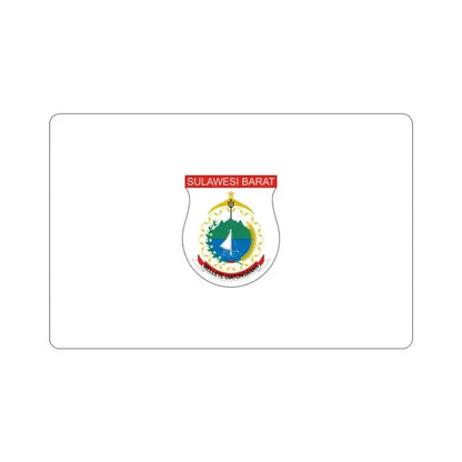 Flag of West Sulawesi Indonesia STICKER Vinyl Die-Cut Decal 2 Inch - The Sticker Space