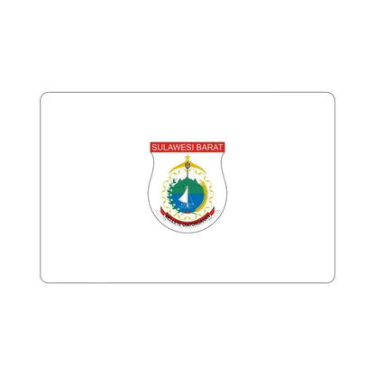 Flag of West Sulawesi Indonesia STICKER Vinyl Die-Cut Decal 3 Inch - The Sticker Space