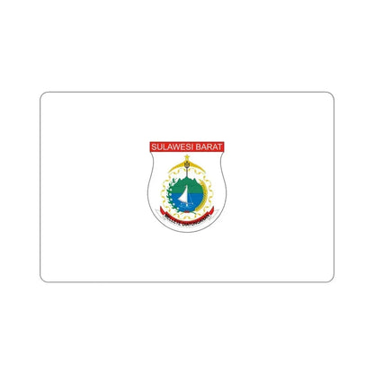 Flag of West Sulawesi Indonesia STICKER Vinyl Die-Cut Decal 3 Inch - The Sticker Space