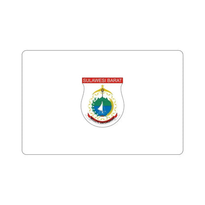 Flag of West Sulawesi Indonesia STICKER Vinyl Die-Cut Decal 5 Inch - The Sticker Space