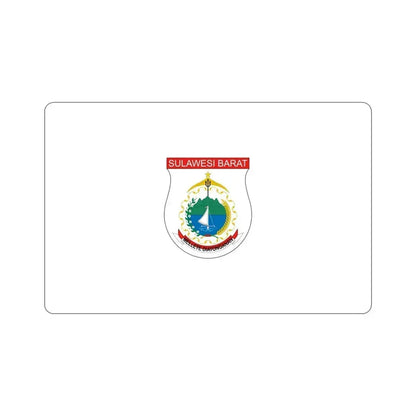 Flag of West Sulawesi Indonesia STICKER Vinyl Die-Cut Decal 6 Inch - The Sticker Space