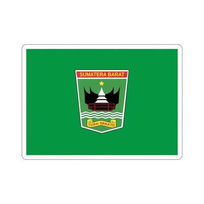Flag of West Sumatra Indonesia STICKER Vinyl Die-Cut Decal 6 Inch - The Sticker Space