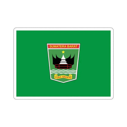Flag of West Sumatra Indonesia STICKER Vinyl Die-Cut Decal - The Sticker Space