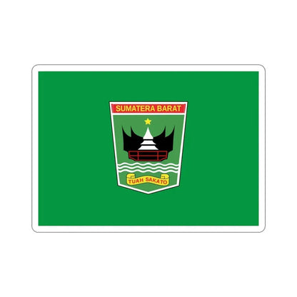 Flag of West Sumatra Indonesia STICKER Vinyl Die-Cut Decal - The Sticker Space