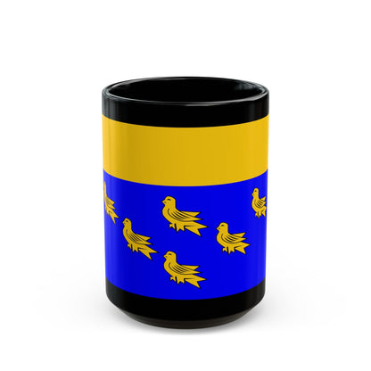 Flag of West Sussex UK - Black Coffee Mug-15oz-The Sticker Space