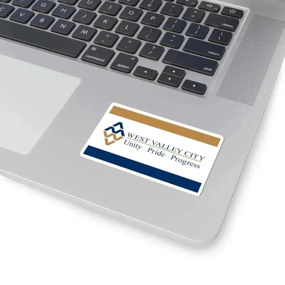 Flag of West Valley City Utah (United States) STICKER Vinyl Kiss-Cut Decal - The Sticker Space