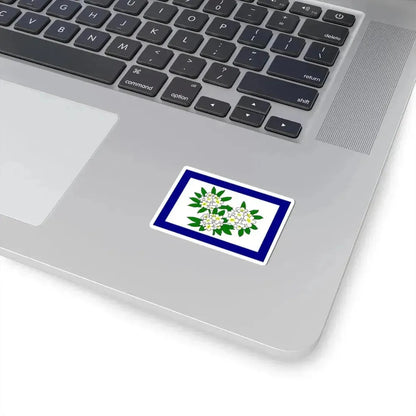 Flag of West Virginia 1905-1907 (United States) STICKER Vinyl Kiss-Cut Decal - The Sticker Space