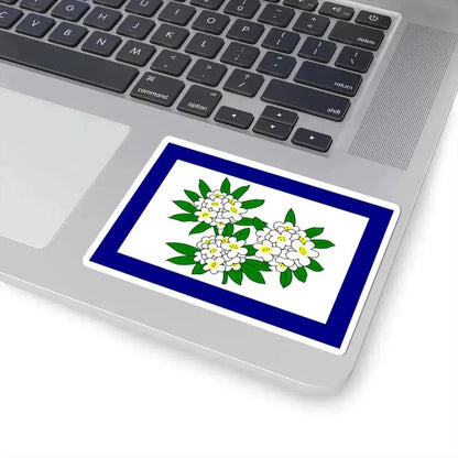 Flag of West Virginia 1905-1907 (United States) STICKER Vinyl Kiss-Cut Decal - The Sticker Space