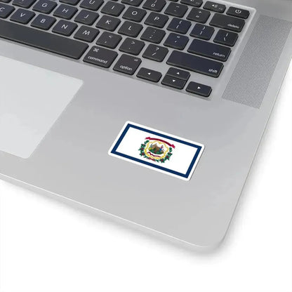 Flag of West Virginia (United States) STICKER Vinyl Kiss-Cut Decal - The Sticker Space