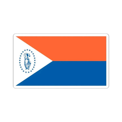 Flag of Westchester County New York 1939-1985 (United States) STICKER Vinyl Kiss-Cut Decal 3 Inch White - The Sticker Space