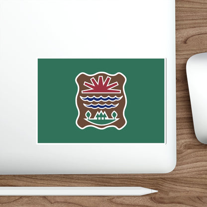 Flag of Western Abenaki STICKER Vinyl Die-Cut Decal-The Sticker Space