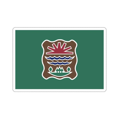 Flag of Western Abenaki STICKER Vinyl Die-Cut Decal - The Sticker Space
