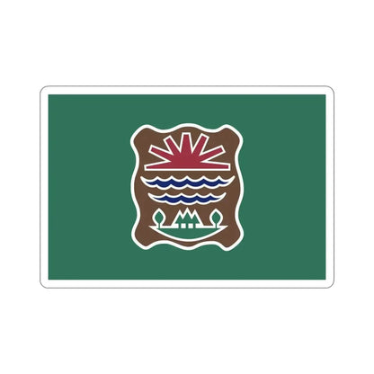 Flag of Western Abenaki STICKER Vinyl Die-Cut Decal - The Sticker Space
