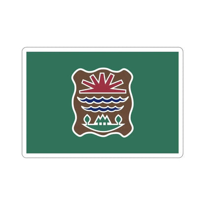 Flag of Western Abenaki STICKER Vinyl Die-Cut Decal - The Sticker Space