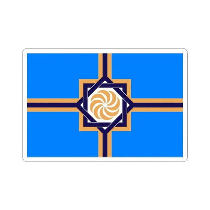 Flag of Western Armenia (Armenia) STICKER Vinyl Kiss-Cut Decal 4 Inch White - The Sticker Space